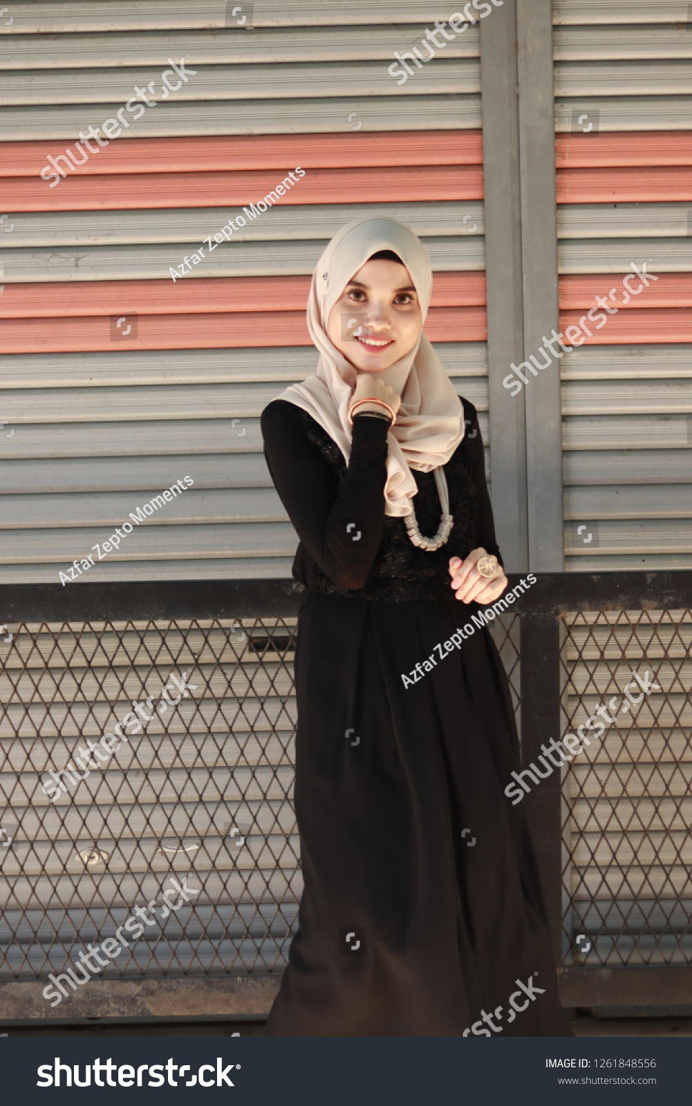 hijab for black dress