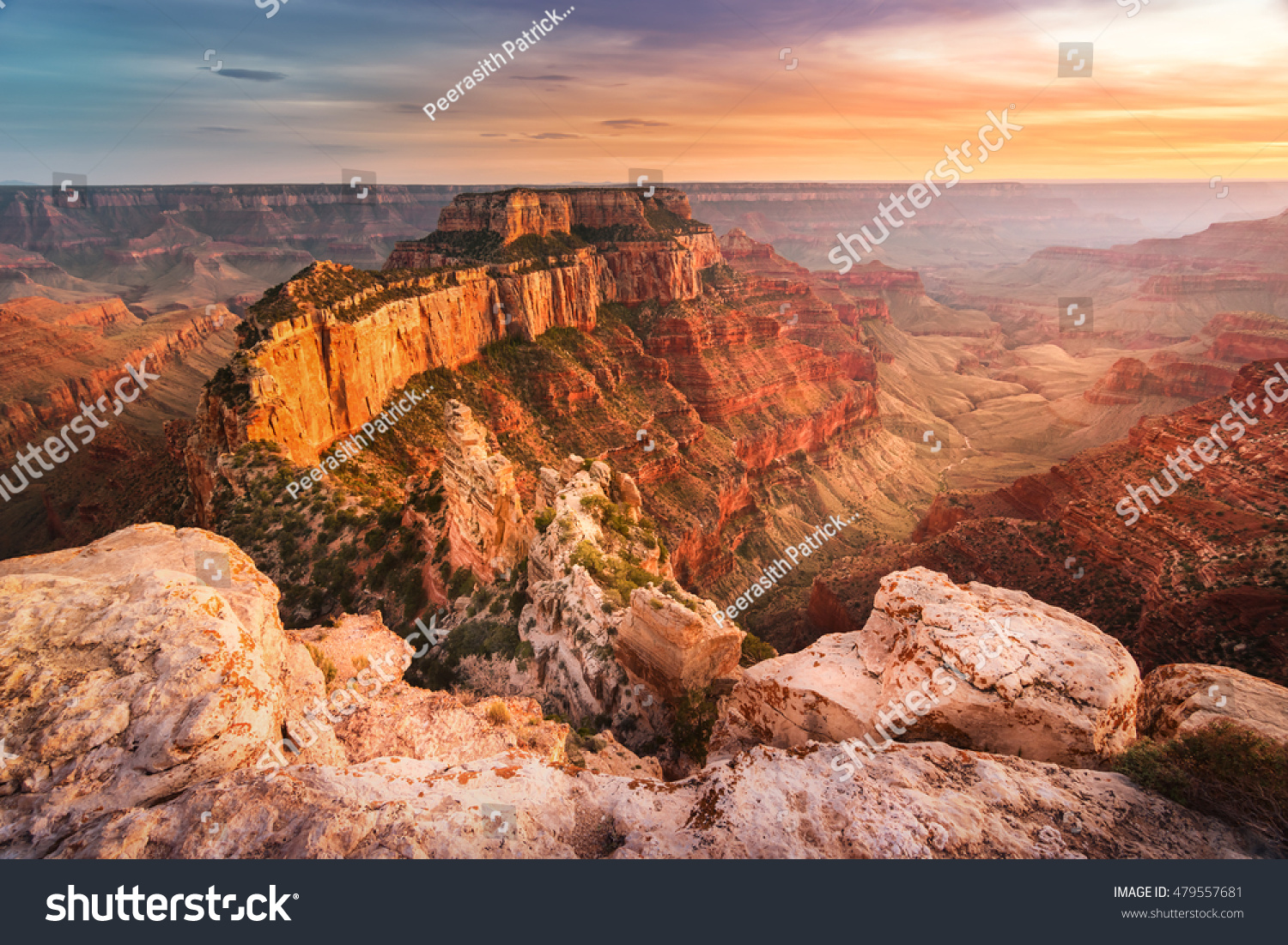 Photo De Stock De Magnifique Paysage Du Grand Canyon