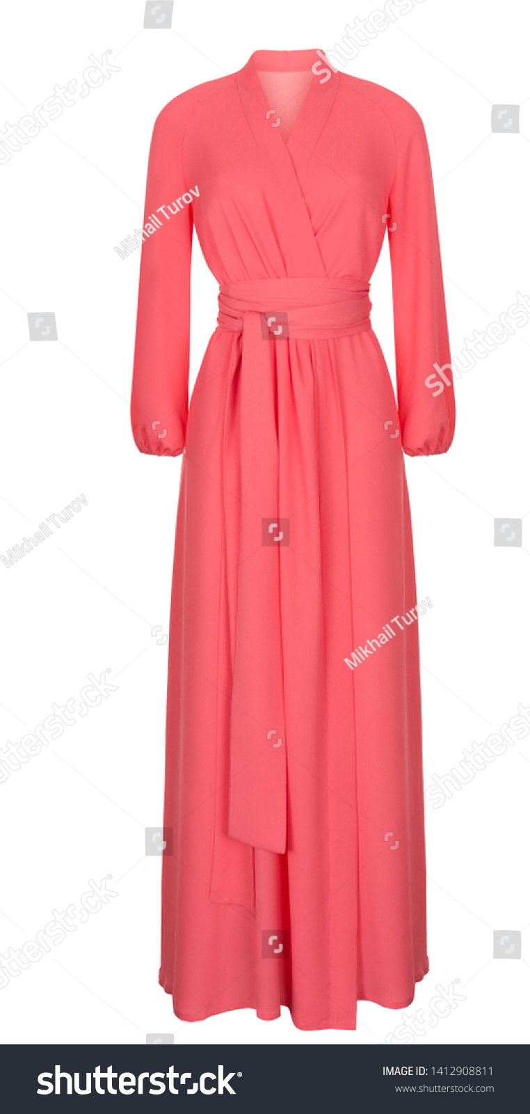 Beautiful Light Pink Summer Dress Long ...
