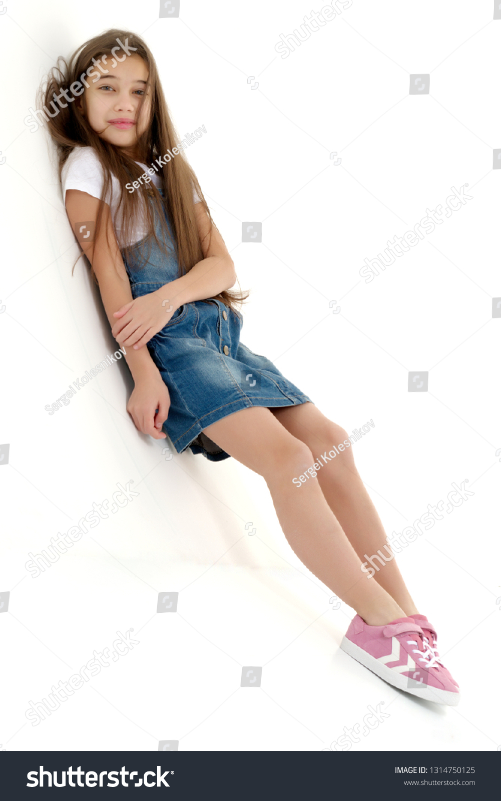 little denim dress