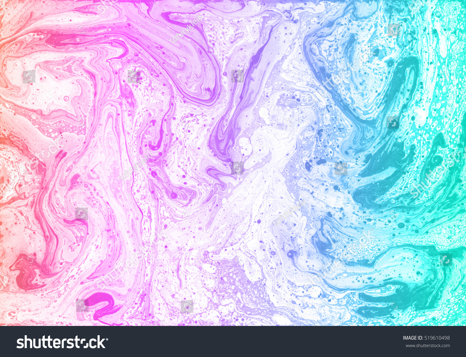 Beautiful Marble Texture Pink Blue Violet Stock Illustration
