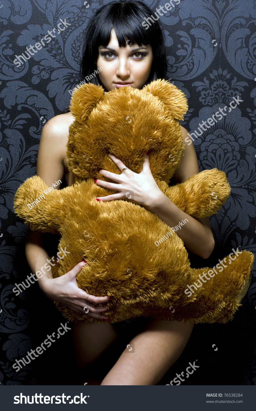 teddy and girl