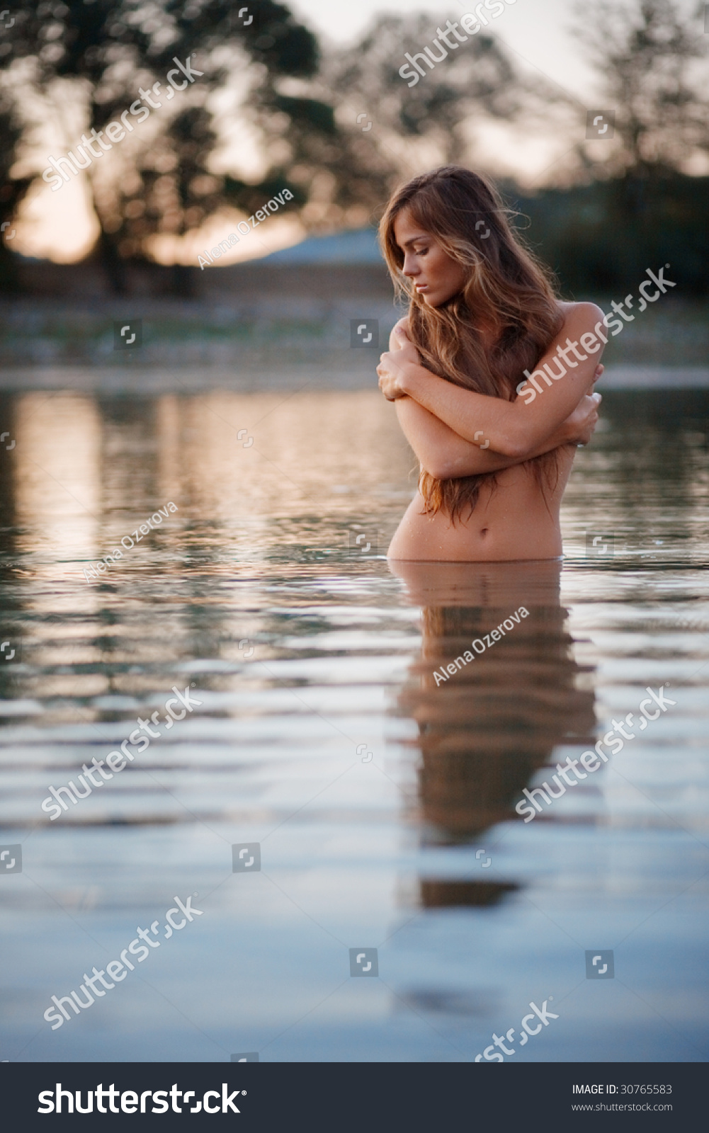 Lake nude