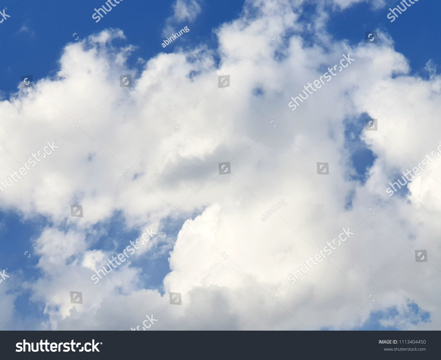 Beautiful Nature Blue Sky Clouds Sun Stock Photo Edit Now