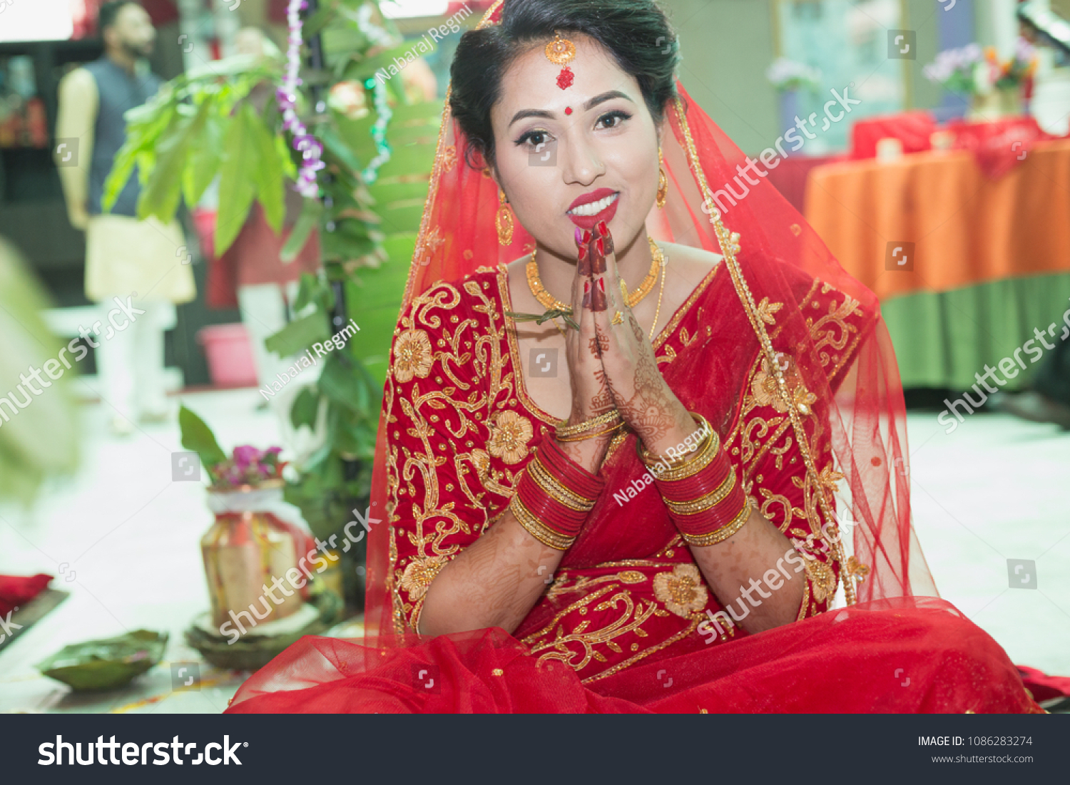 Wedding Dress in Nepal
