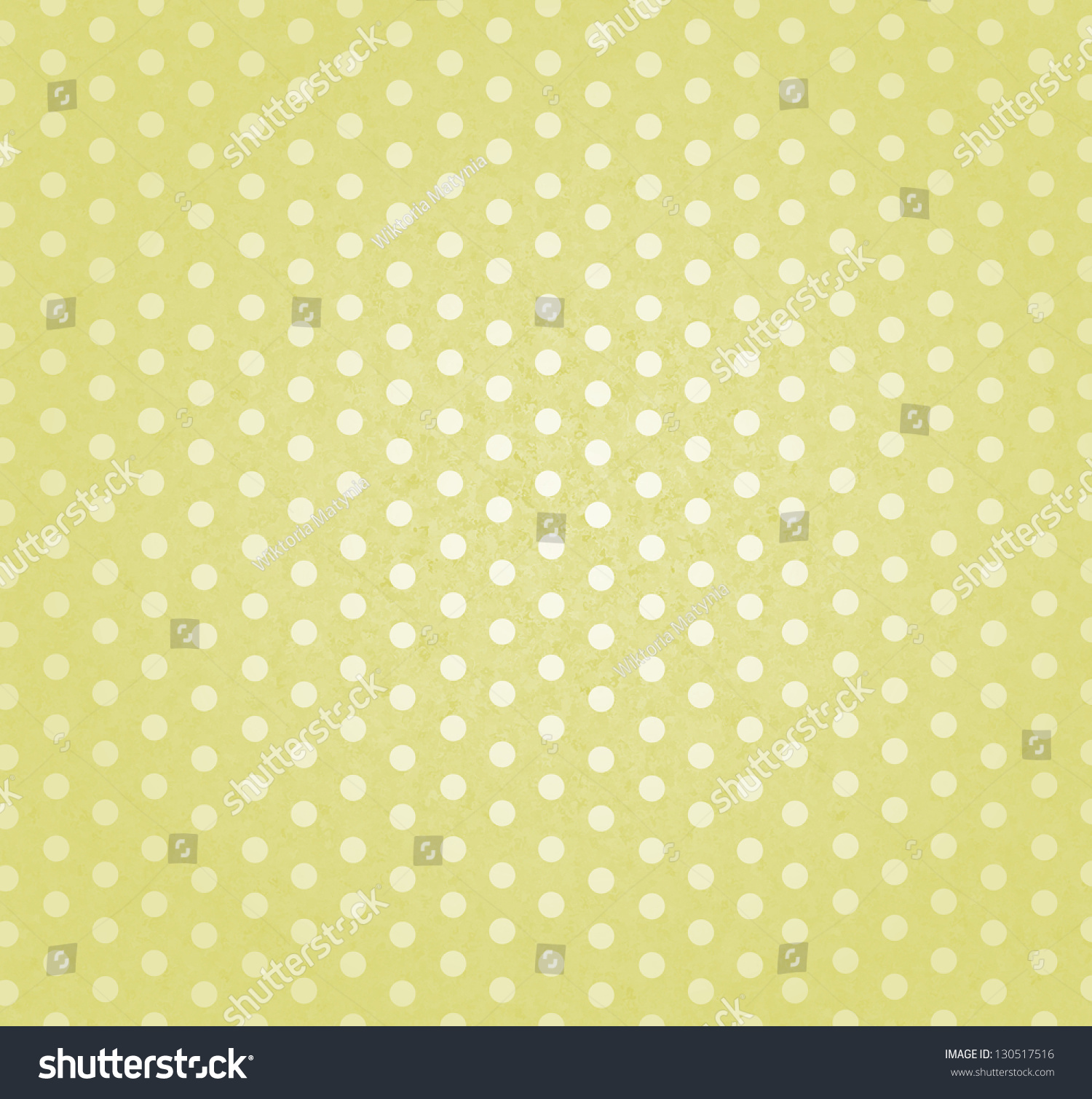 Beautiful Pastel Yellow Vintage Background Dots Stock Illustration ...