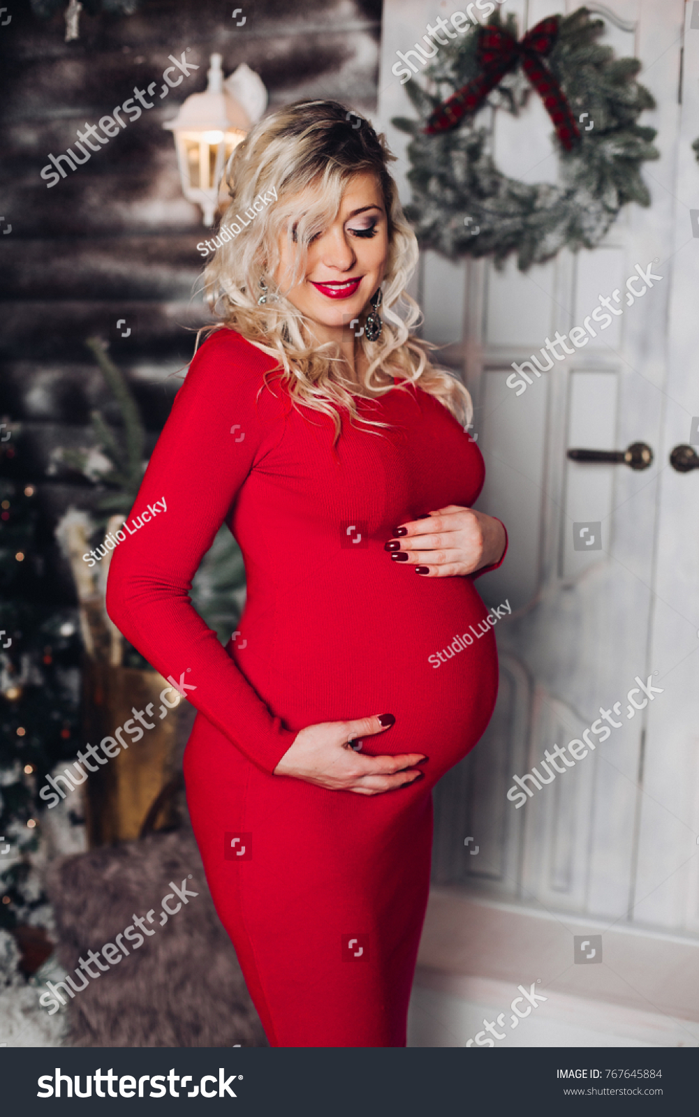 pregnancy christmas dress