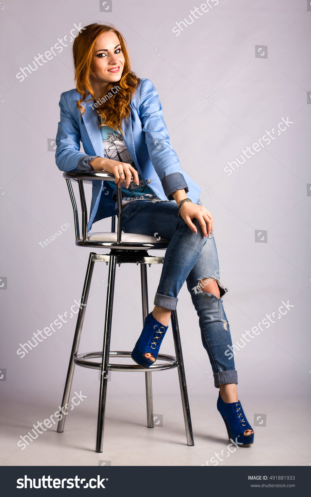 Girl on bar stool Girl on bar stool like your