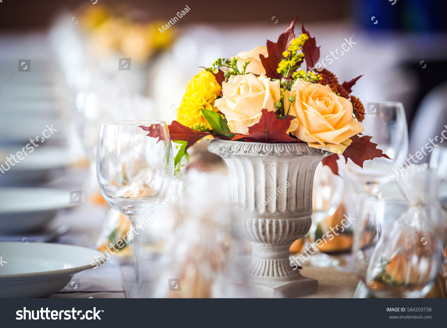 beautiful restaurant interior table decoration wedding stock photo beautiful restaurant interior table decoration wedding stock photo