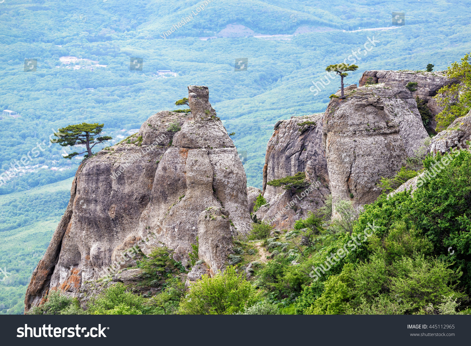 Valley of Ghosts in the Crimea Valley of Ghosts in the Crimea