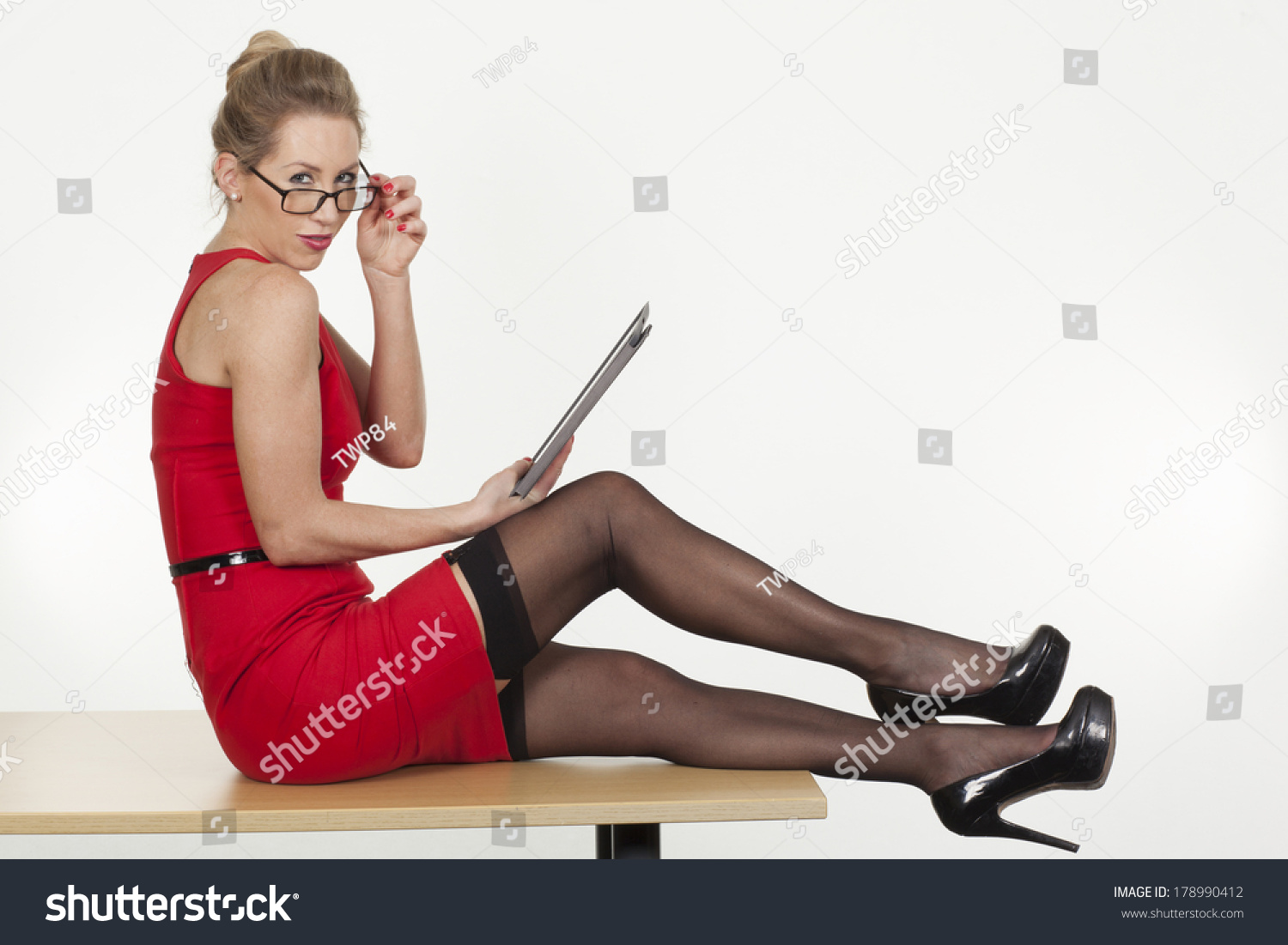 Secretary stockings