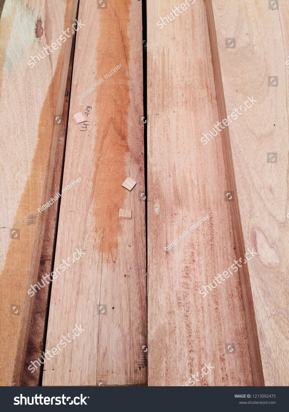 Beautiful Simple Wooden Background Wallpaper Mobile Stock Photo