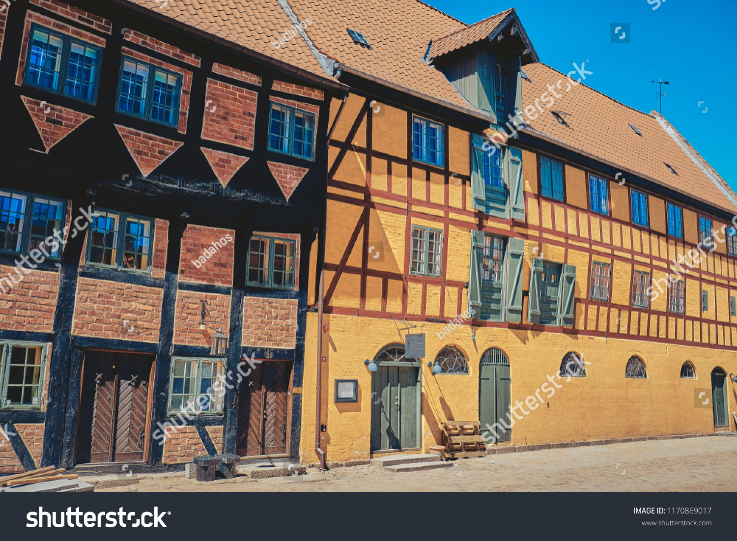 Beautiful Streets Old City Odense Denmark Stock Photo Edit Now