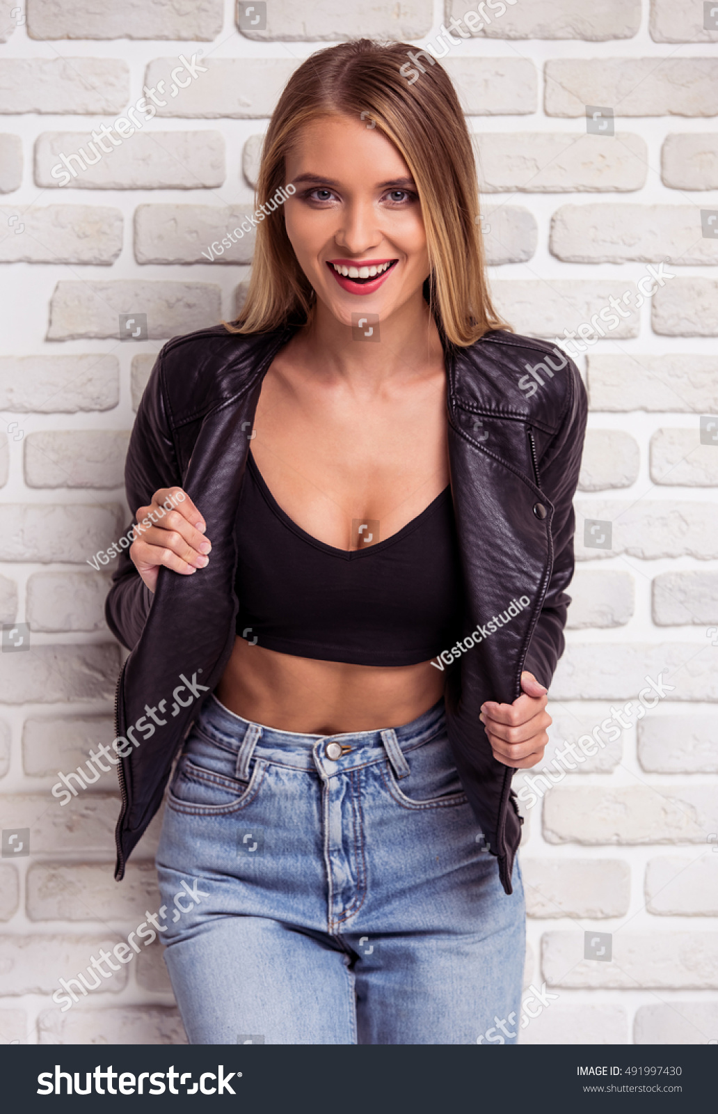 stylish ladies jeans top