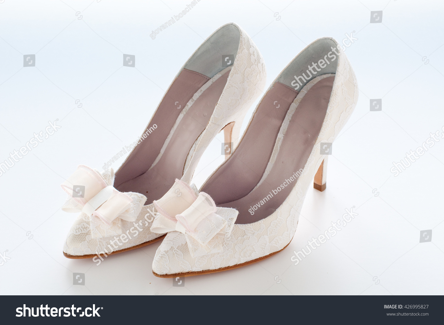 beautiful white heels