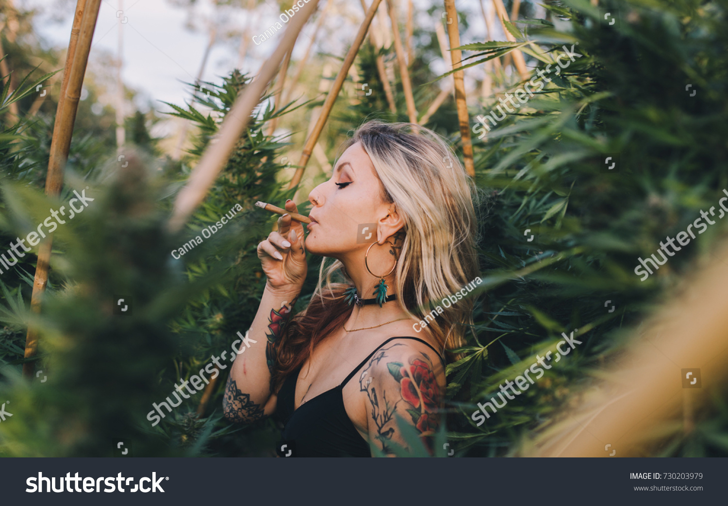 Sexy Smoking Weed Images Stock Photos Vectors Shutterstock