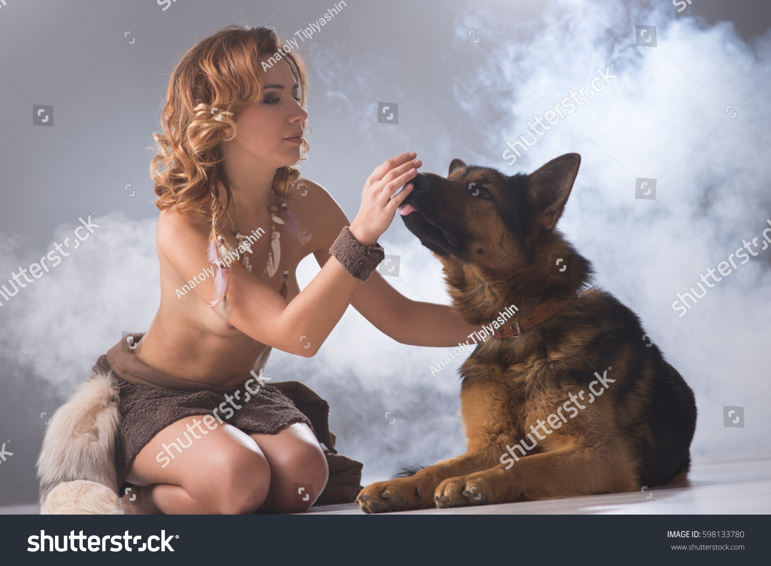 Erotic pics german shepherd girl
