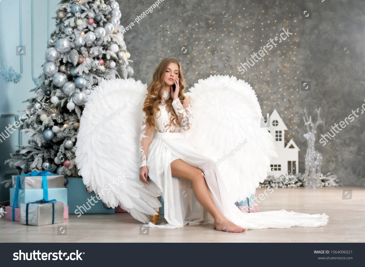 big beautiful woman angel