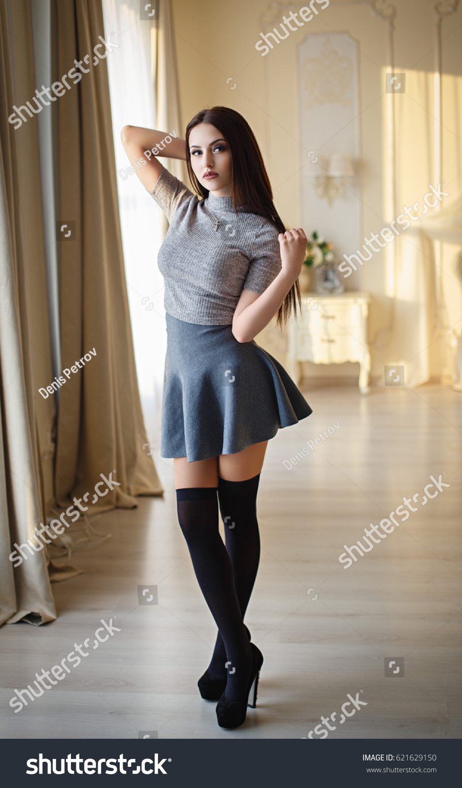 Sexy Young Stocking Teen