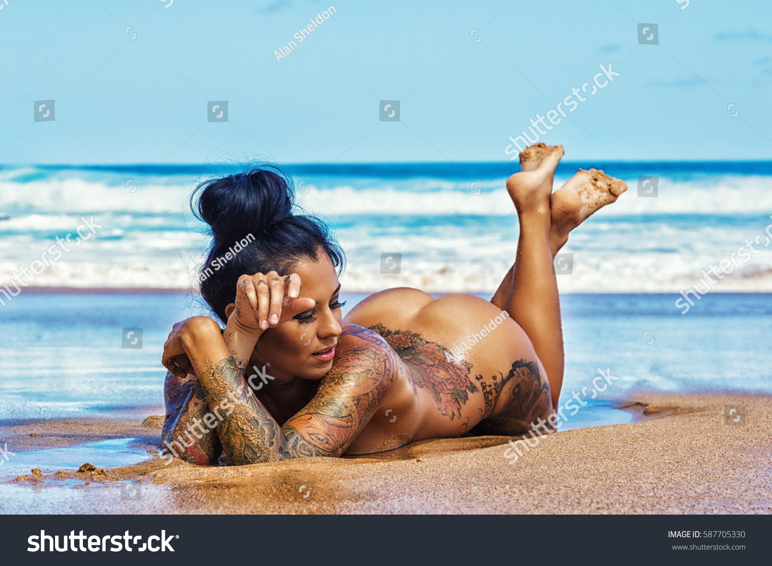 Hope, it's tattooed nude girl beach curious Tattooed nude girl beach