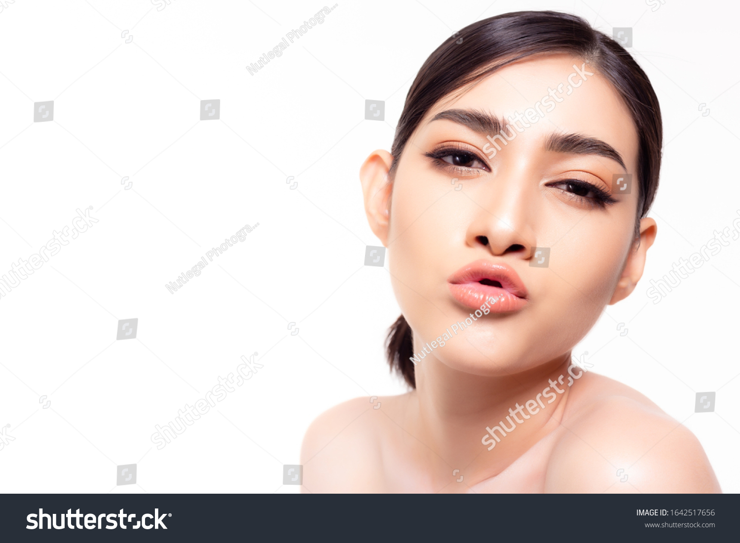 Beauty Asian Face Skin Asian Woman Stock Photo 1642517656 | Shutterstock