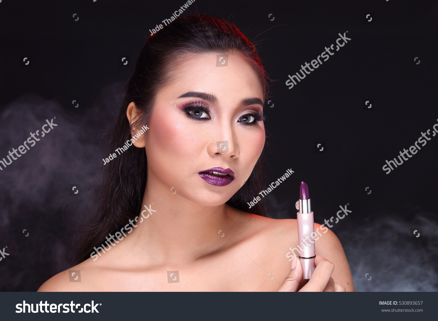 Asian Violet Lips