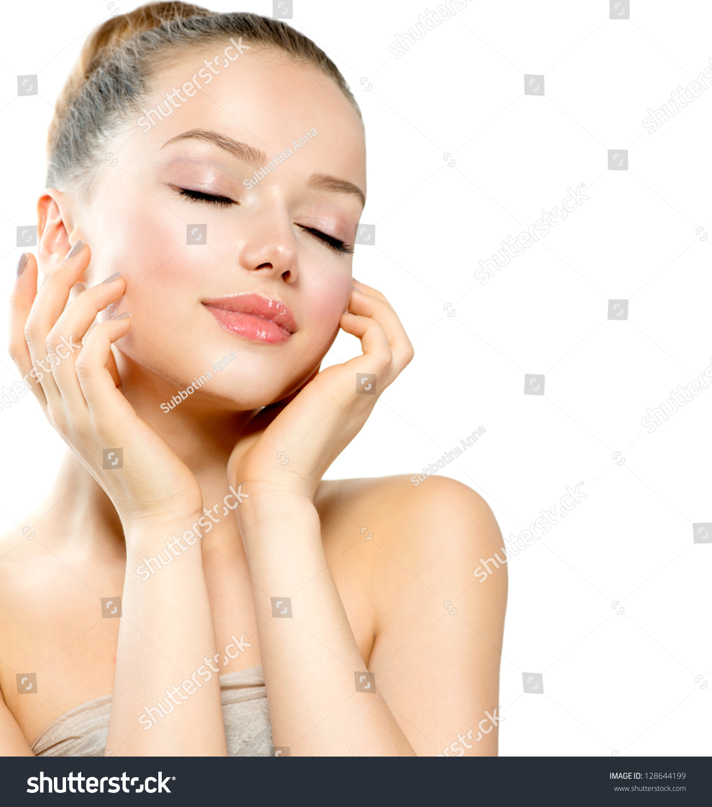 Beauty Girl Portrait Beautiful Young Woman Stock Photo 128644199 Shutterstock Beauty Girl Portrait Beautiful Young Woman Stock Photo 128644199 Shutterstock