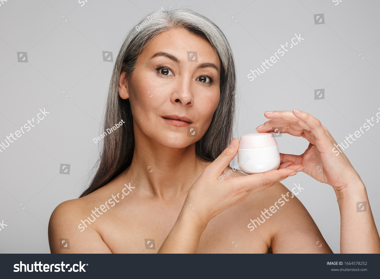 Beauty Portrait Attractive Sensual Mature Topless Stock Photo Shutterstock