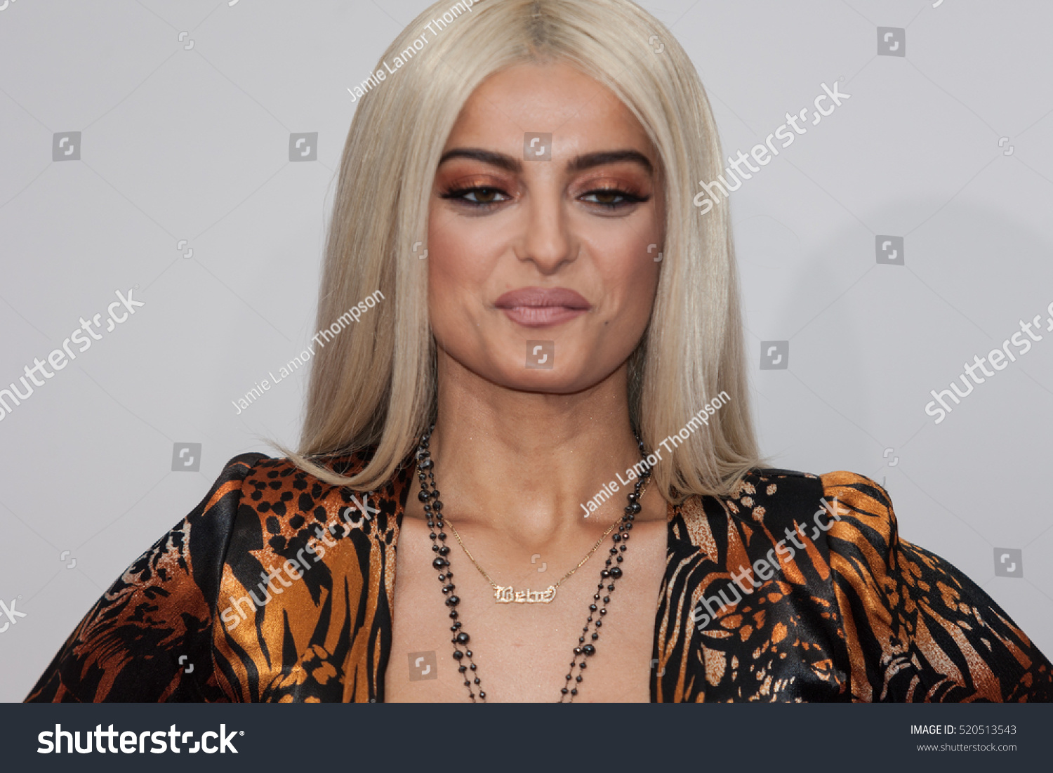 Bebe Rexha Arrives On Red Carpet Stock Photo Edit Now