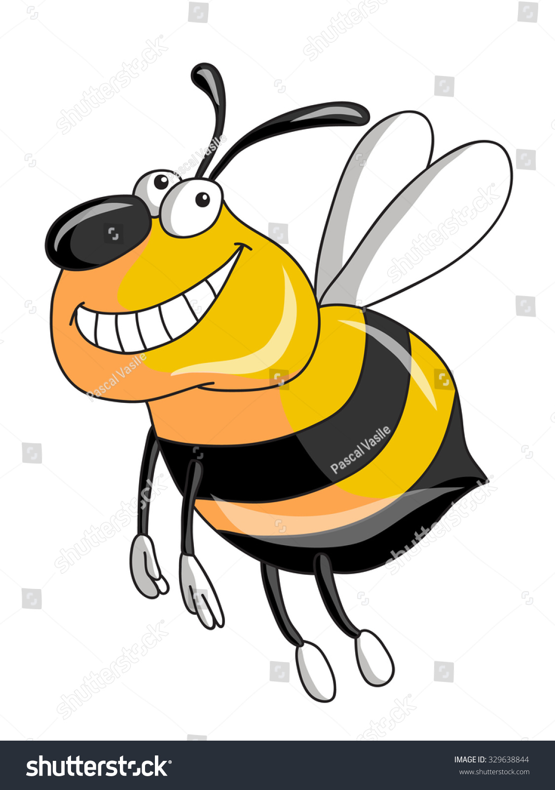 Bee Stock Illustration 329638844 - Shutterstock