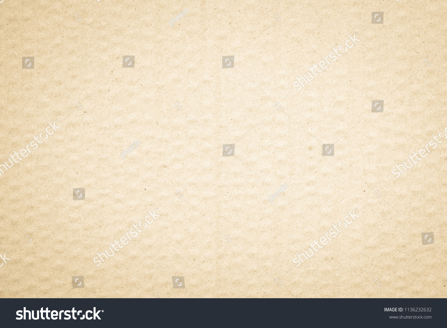 Beige Recycled Craft Paper Texture Background Stock Photo 1136232632 ...