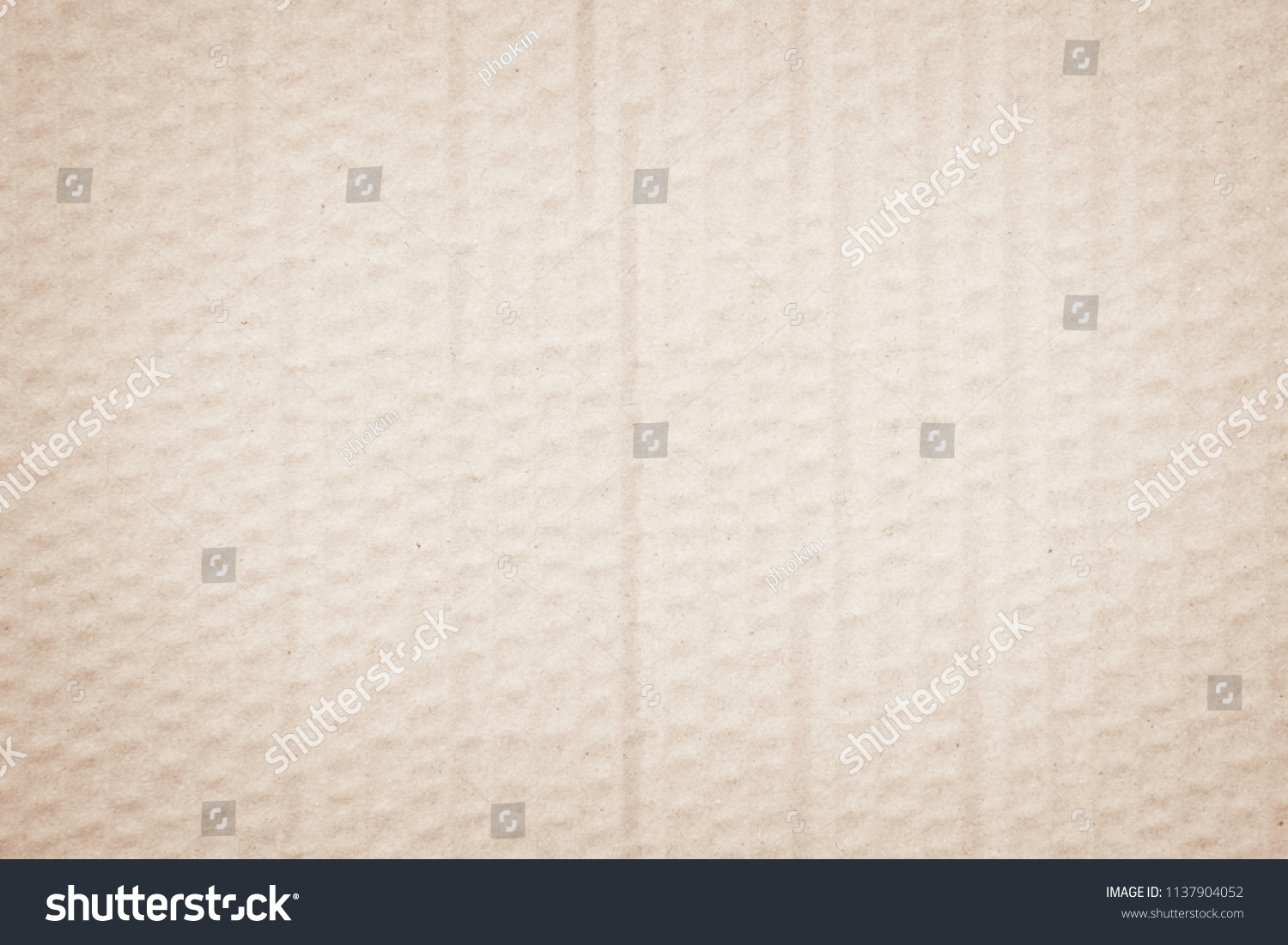 Beige Recycled Craft Paper Texture Background Stock Photo 1137904052 ...