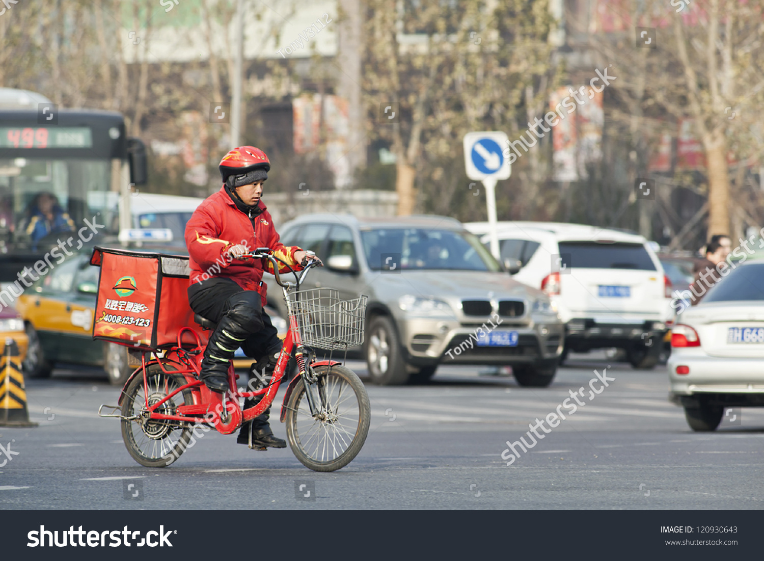 pizza hut delivery bike