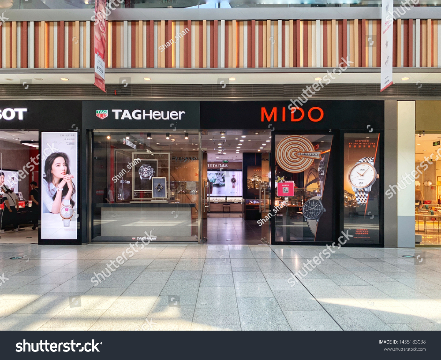 Bangkok Aug 28 Duty Free Watch Stock Photo 1079520962