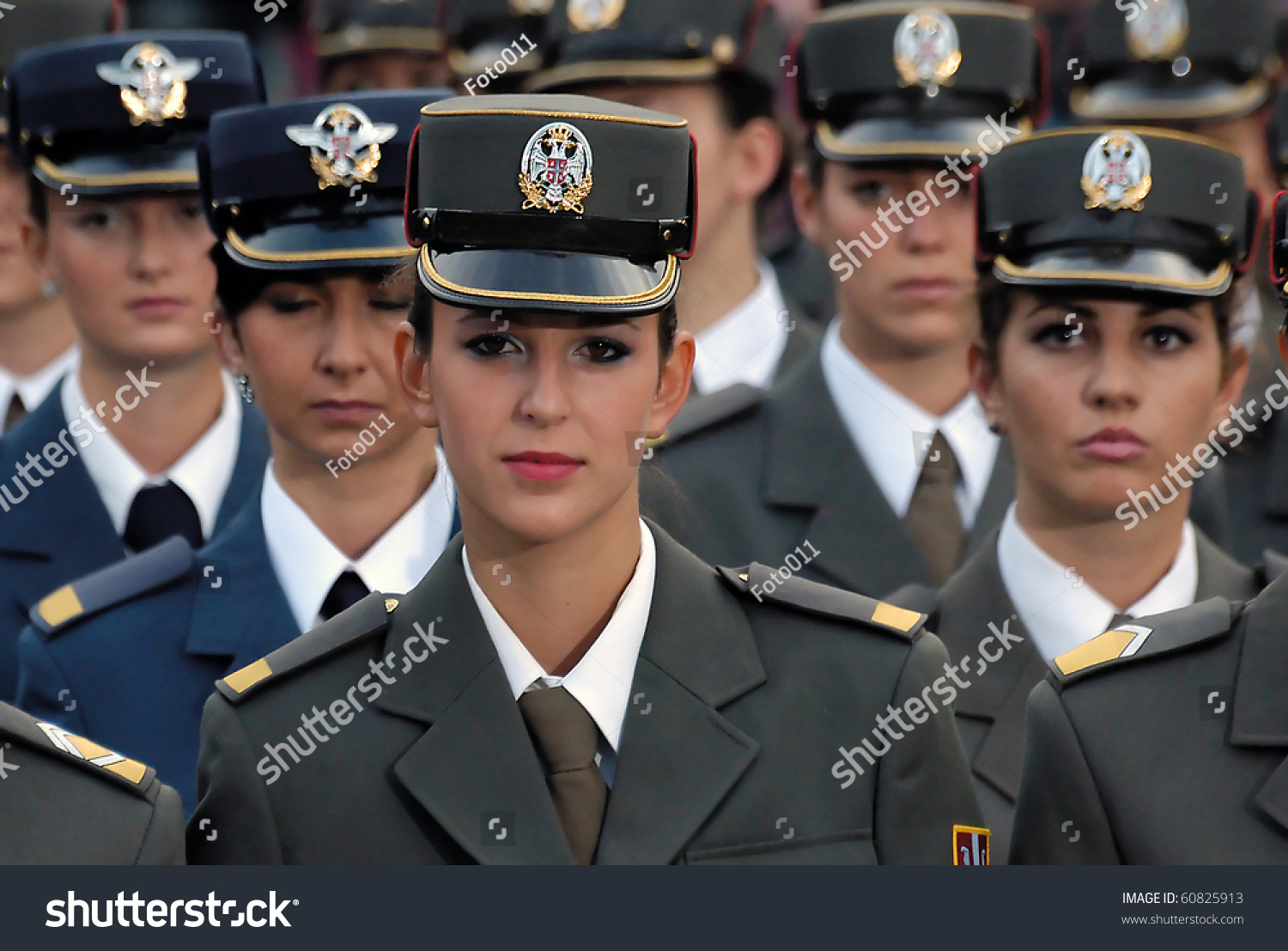 Belgrade - September 11th:Promotion Of New Serbian Army Officers,Girl ...