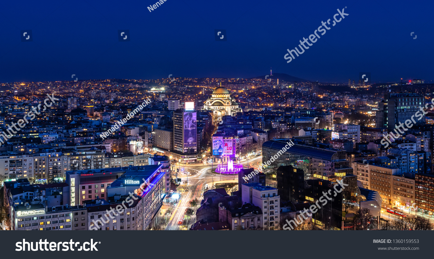 Belgrade by night Images, Stock Photos & Vectors | Shutterstock