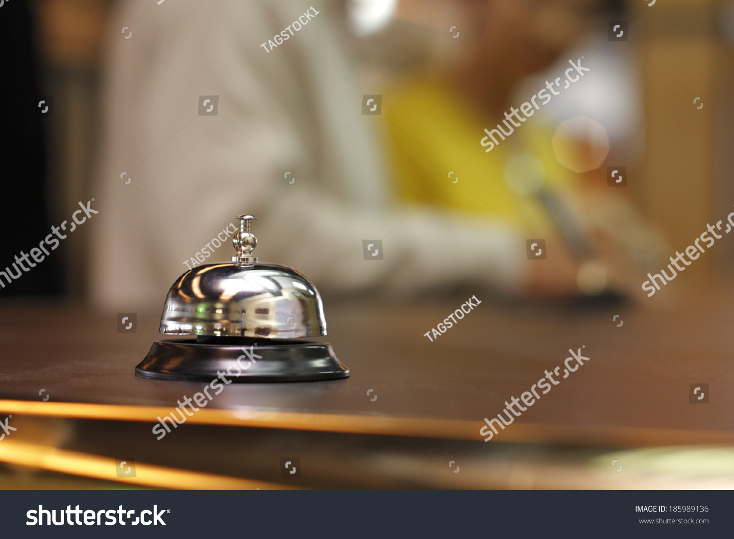 Bell Front Desk Hotel Stock Image Download Now