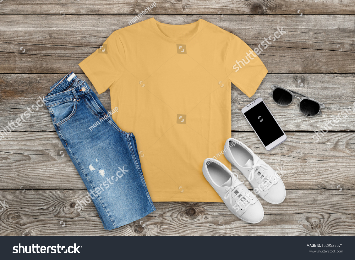 Download Bella Canvas 3001 Tshirt Mockup Shorts Stock Photo Edit Now 1529539571