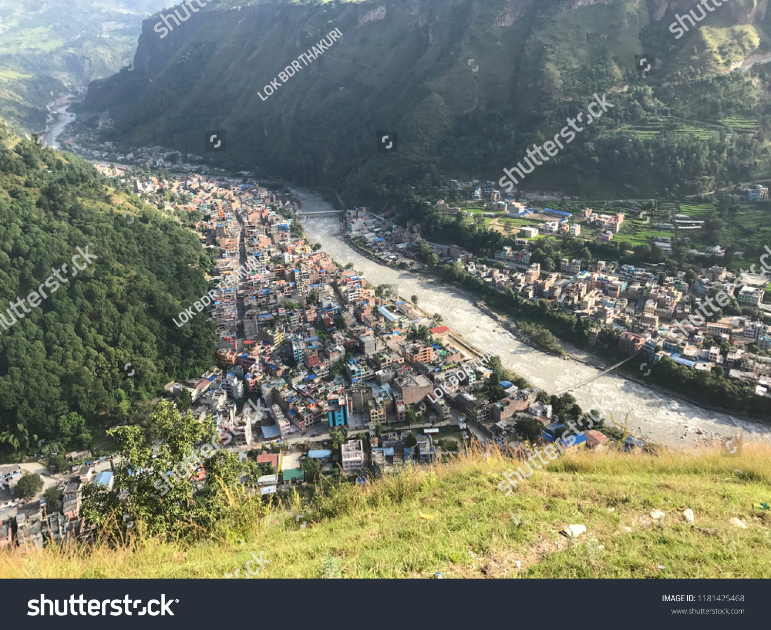 Beni Bazar Myagdi Nepal 117 Stock Photo Edit Now