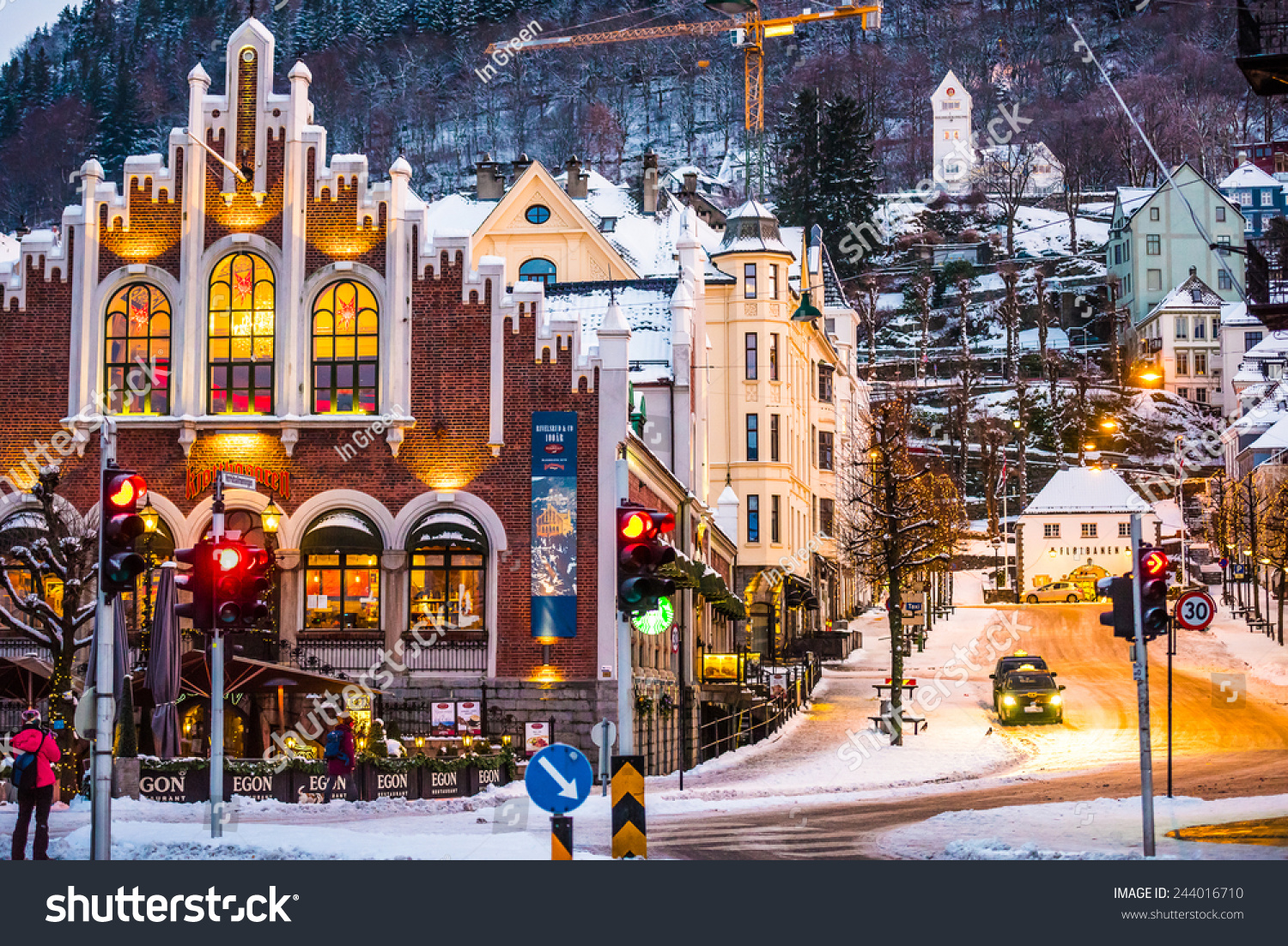 Bergen Norway Streets