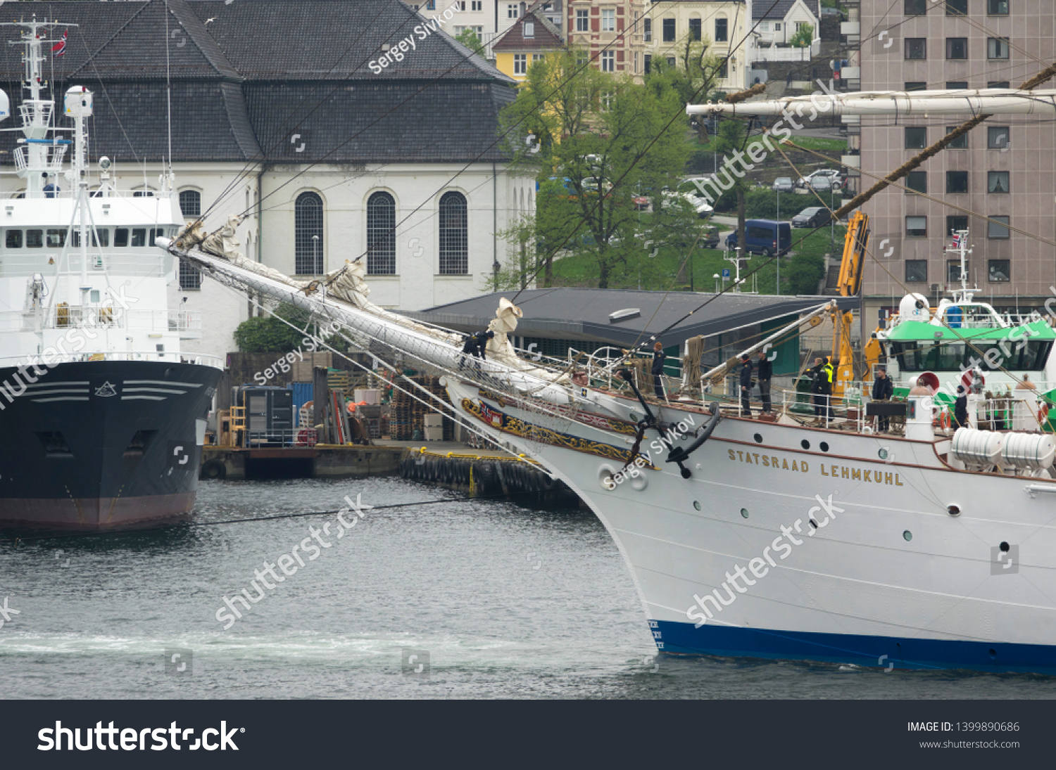 Bergen Norway May 2019 Statsraad Lehmkuhl Stock Photo Edit Now 1399890686