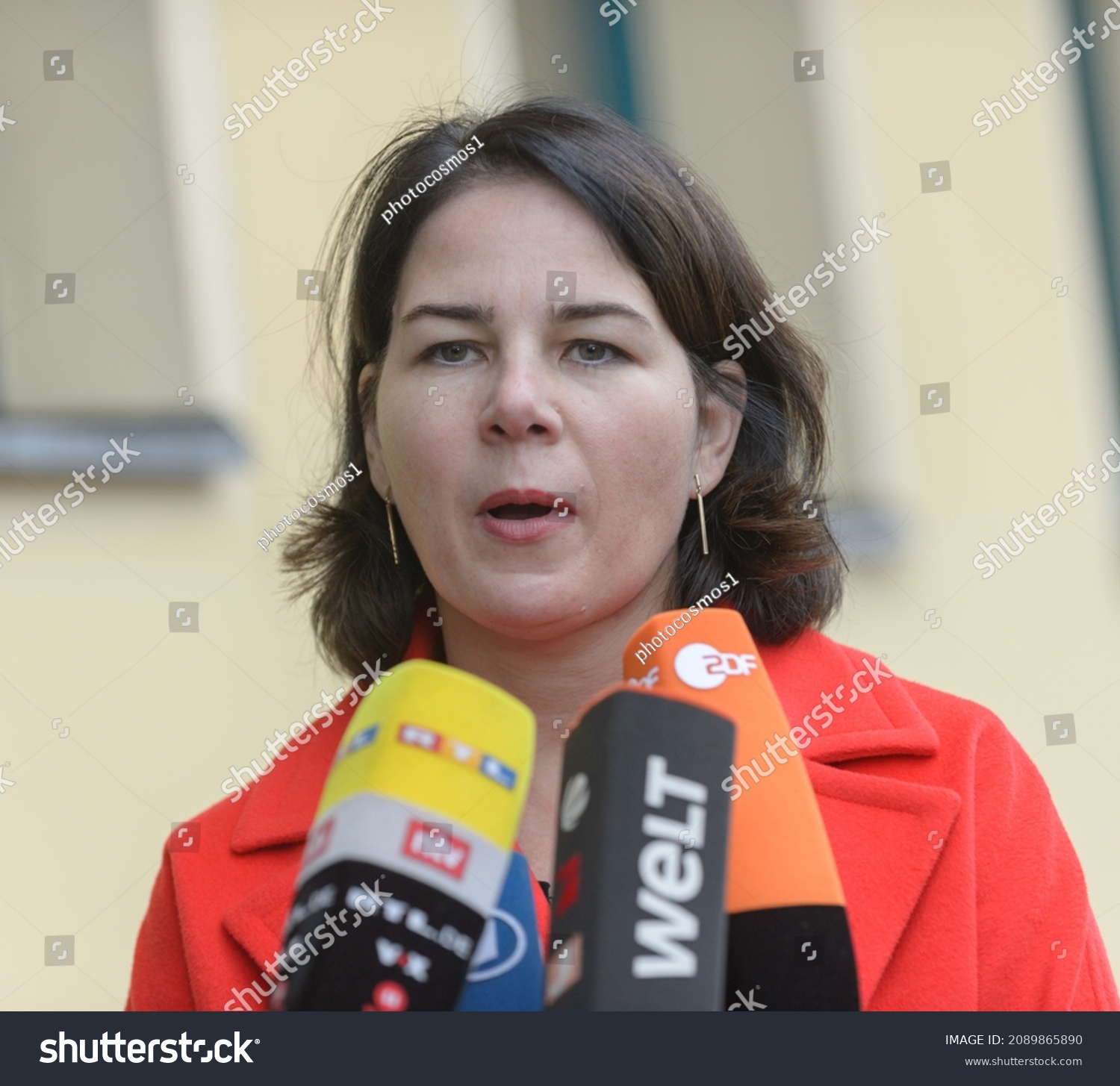 Berlin 20191111 Annalena Baerbock Pictured Meeting Foto Stock ...