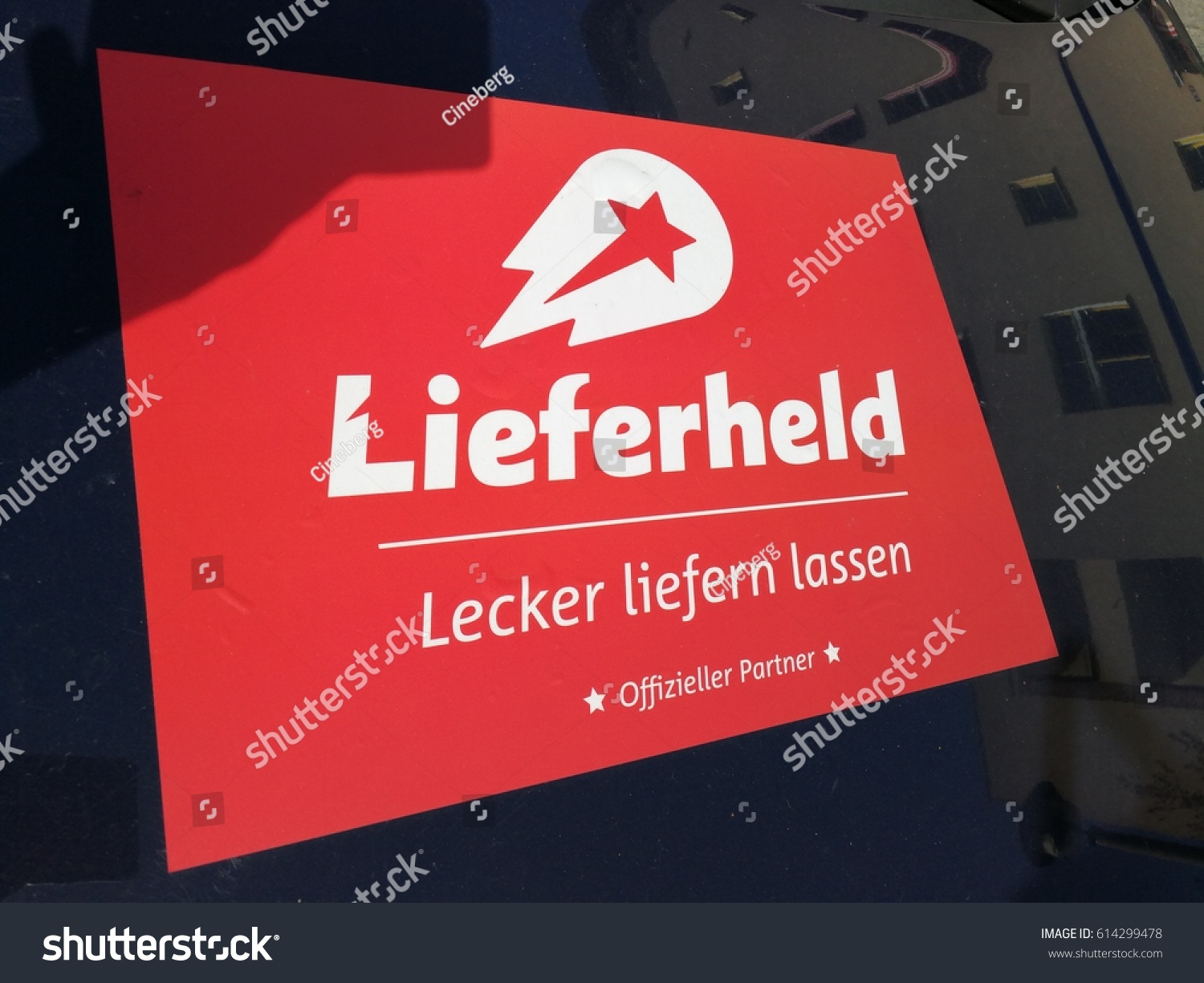 Berlin Germany April 2 17 Lieferheld Stock Photo Edit Now