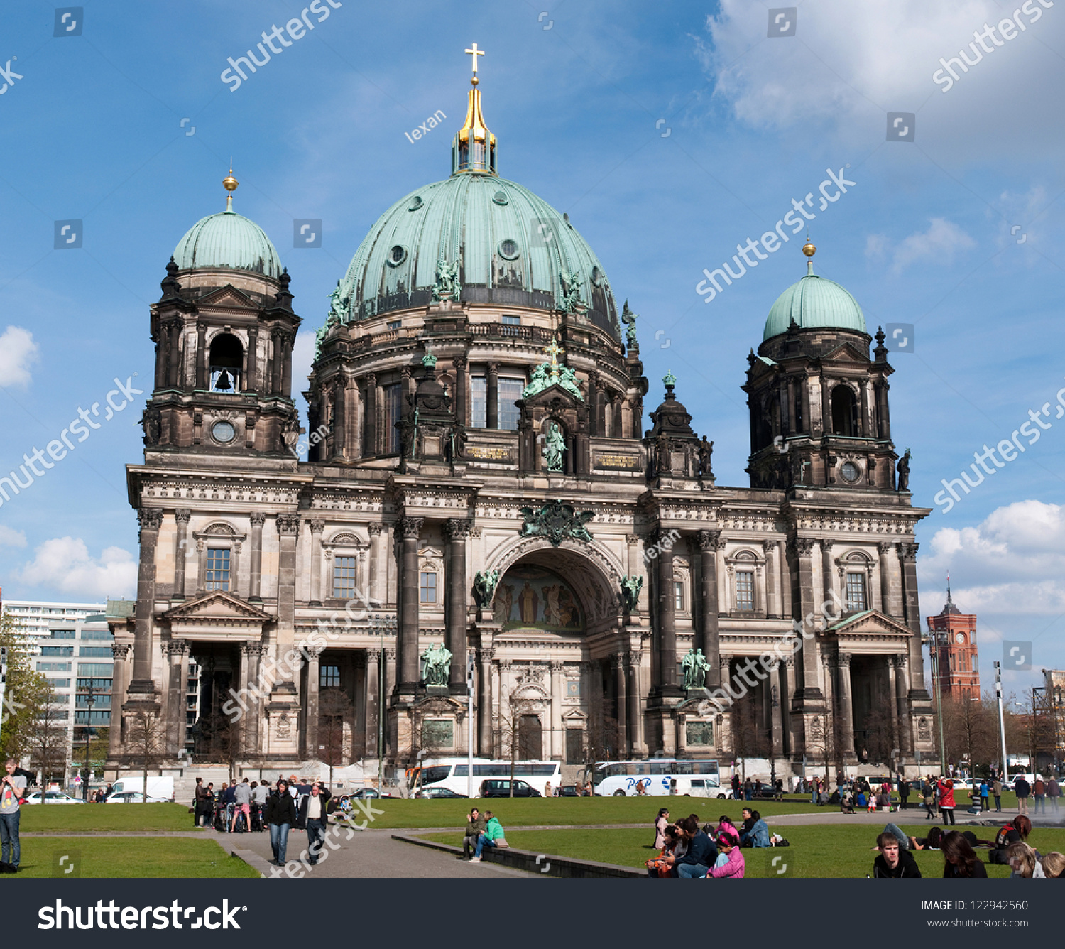 Berlin Germany April 14 Berliner Dom Stock Photo Edit Now