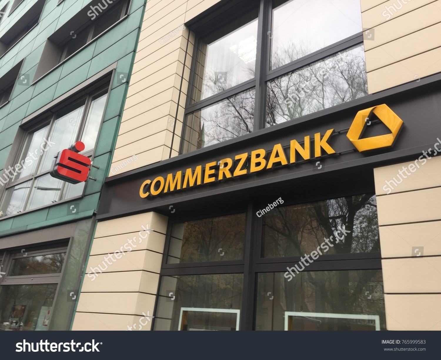 Berlin Germany November 23 2017 Commerzbank Stock Photo Edit Now 765999583