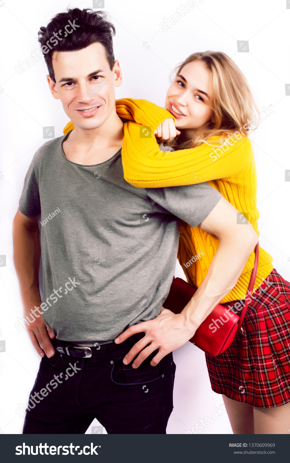 Best Friends Teenage Couple Girl Boy Stock Photo Edit Now