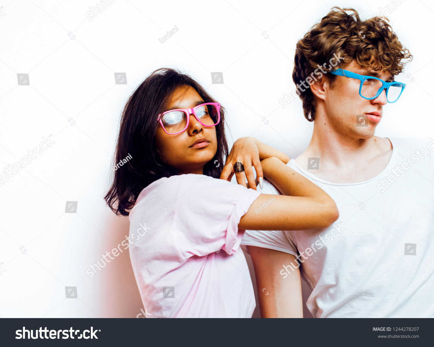 Best Friends Teenage Girl Boy Together Stock Photo Edit Now