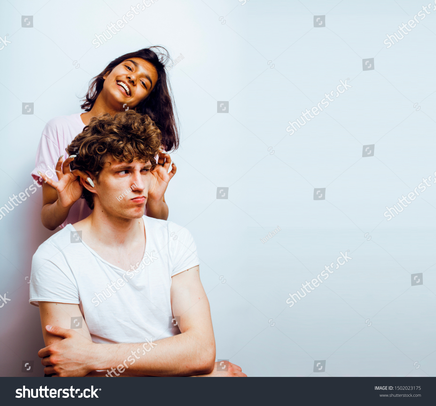 Best Friends Teenage Girl Boy Together Stock Photo Edit Now