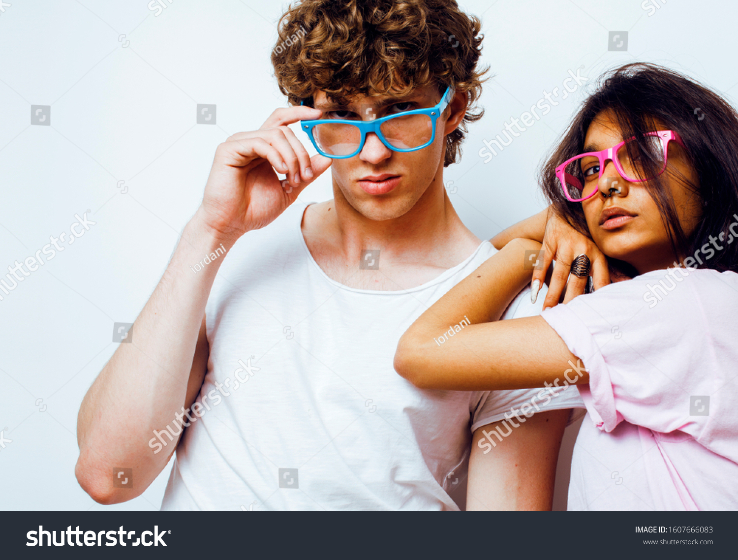 Best Friends Teenage Girl Boy Together Stock Photo Edit Now