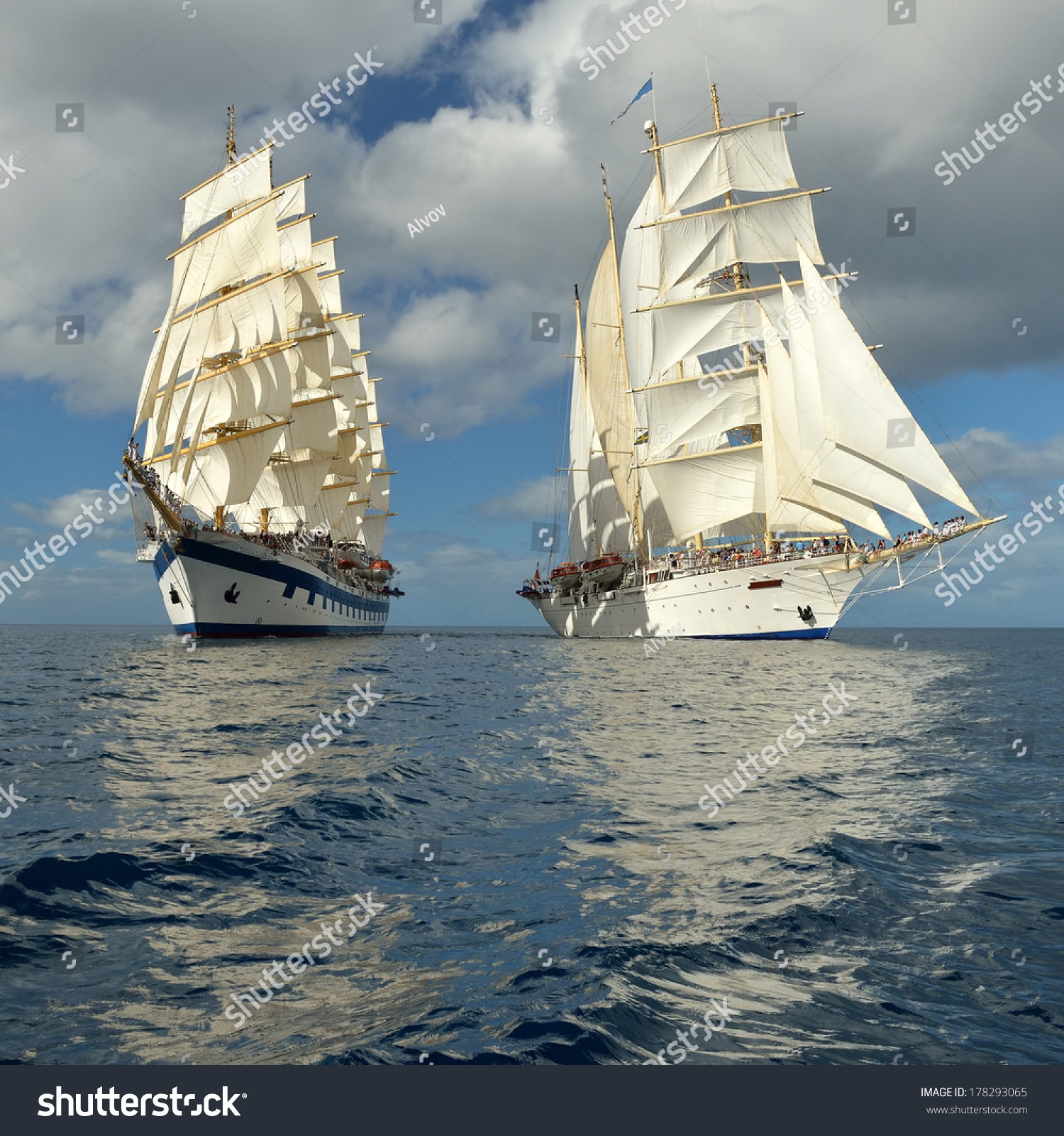 Best Sailing Cruises Series Most Beautiful Stock Photo Edit Now